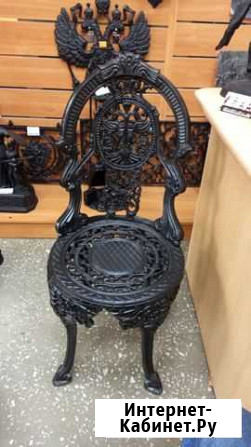 Каслинское литье. Стул барокко Челябинск - изображение 1
