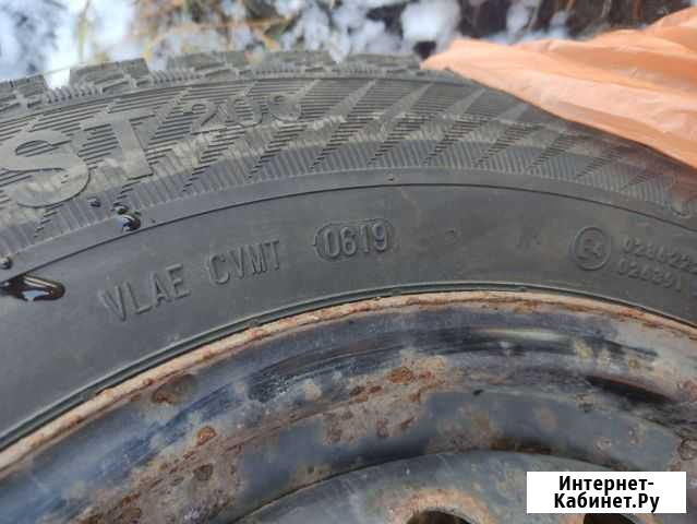 Зимняя резина r15 195 65 Архангельск - изображение 1