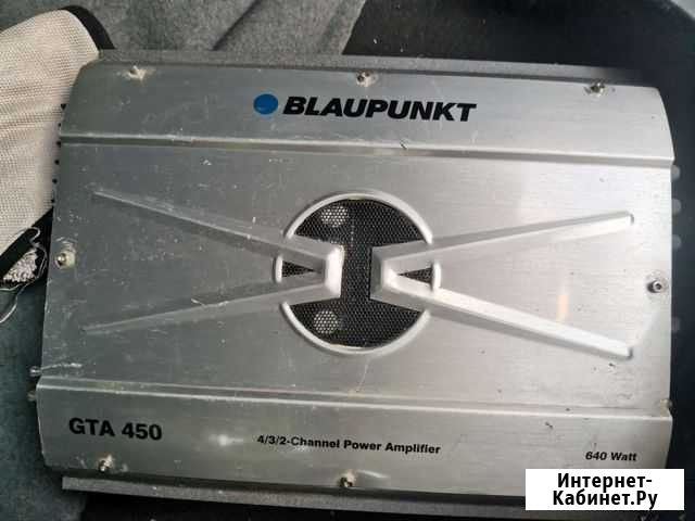 Усилитель Blaupunkt gta 450 Нальчик - изображение 1