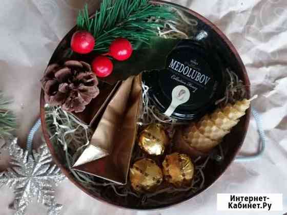 Новогодние наборы из чая, кофе, меда+доставка Казань