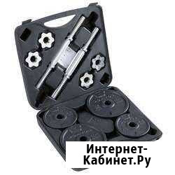 Набор гантелей по 10 кг - 2 шт. Доставка Самара - изображение 1
