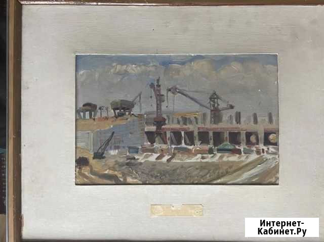 Картина 1962 года,холст,масло Барнаул - изображение 1