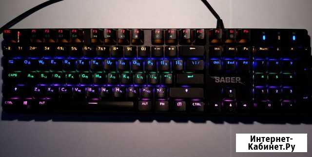 Механическая клавиатура dexp Saber red switch Воронеж - изображение 1