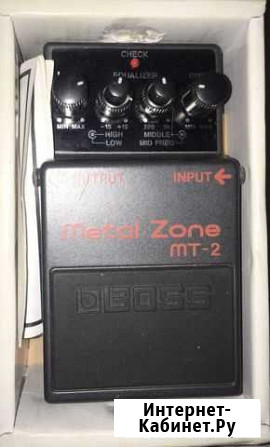 Гитарная педаль boss MT-2 обмен на boss DS-2 Таганрог - изображение 1