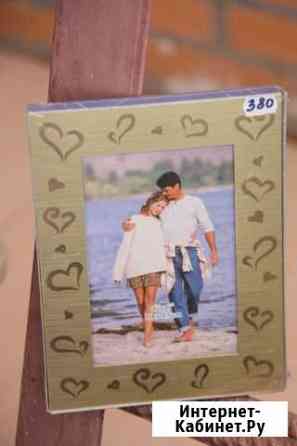 Фоторамка металл для влюбленных 10х15 см Красноярск