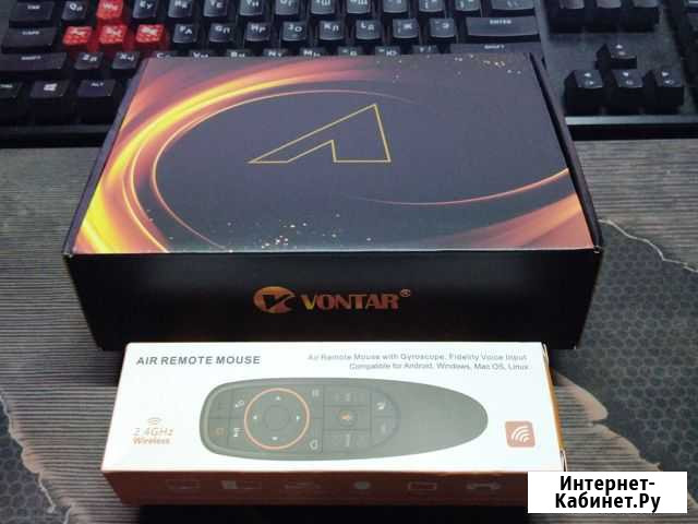 Смарт TV приставка vontar X3 4/128 новая + аэро пу Новочеркасск - изображение 1
