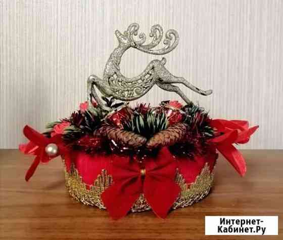 Поделка новогодняя Олень Саранск