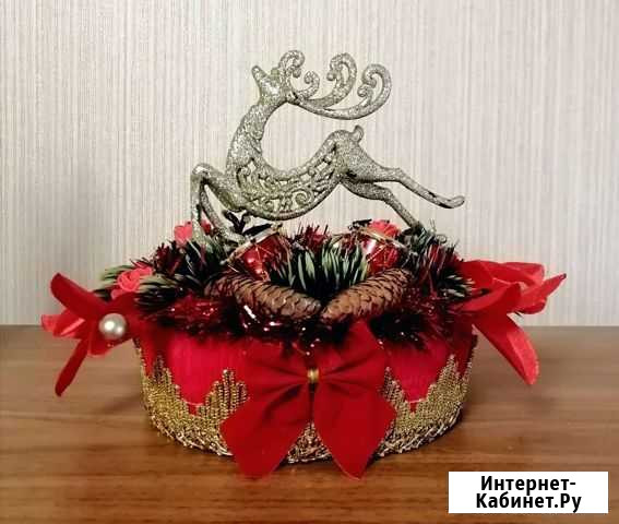 Поделка новогодняя Олень Саранск - изображение 1