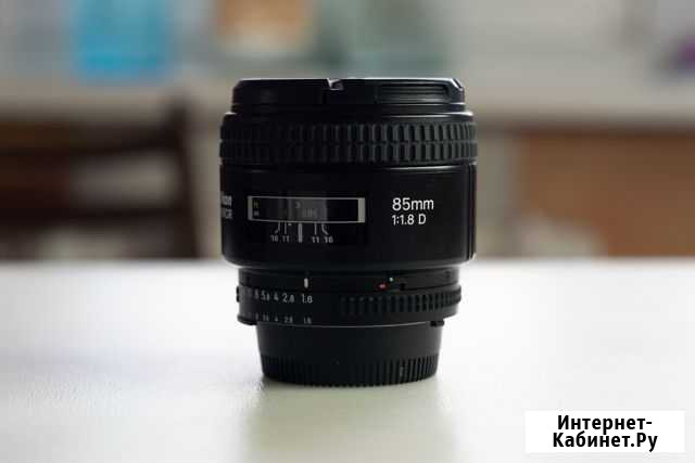 Объектив AF Nikkor 85 mm 1:1.8 D (байонет Nikon F) Мытищи - изображение 1