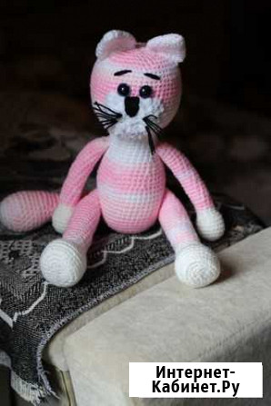 Вязанная игрушка Кот Севастополь - изображение 1