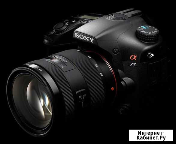 Sony A77 kit DT 18-55mm SAM 25 Mpix как Hoвый Уфа - изображение 1