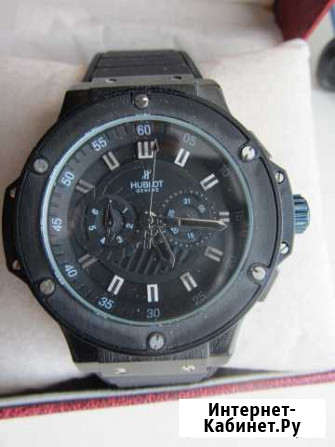Часы мужские hublot Новосибирск - изображение 1
