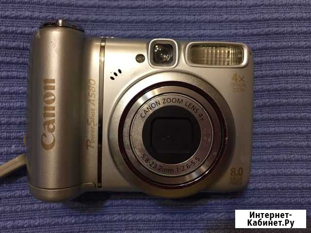 Фотоаппарат Canon Power Shot A580 Москва - изображение 1