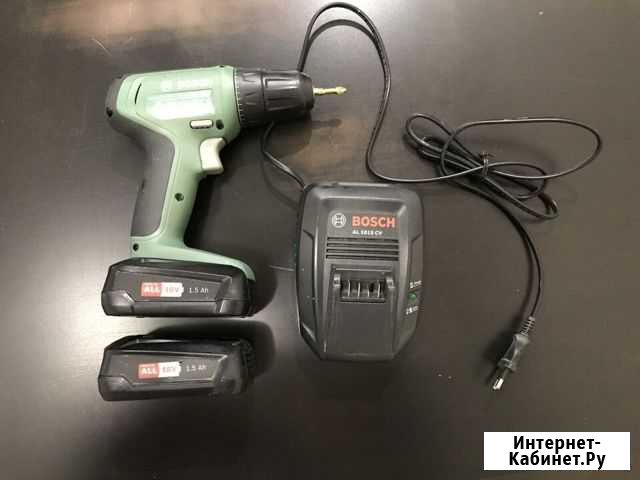 Дрель Bosch UniversalDrill 18 18v(2 акума+зарядка) Мурино - изображение 1
