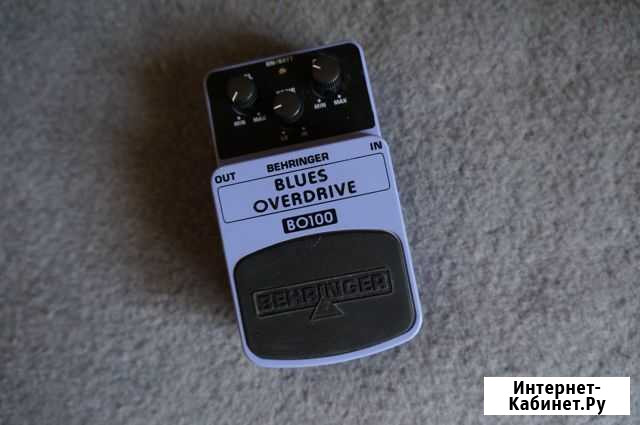Педаль для гитары Behringer Blues Overdrive Бугуруслан - изображение 1