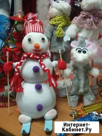 Снеговичок-лыжник Томск - изображение 1