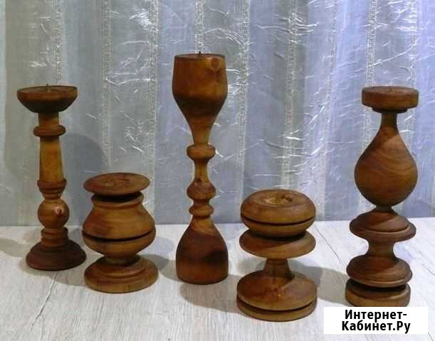 Подсвечники из дерева Томск - изображение 1