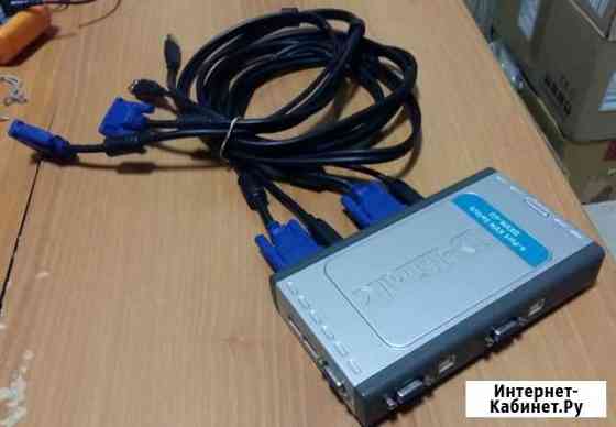 D-Link dkvm-4U, 4-портовый KVM-переключатель Магнитогорск