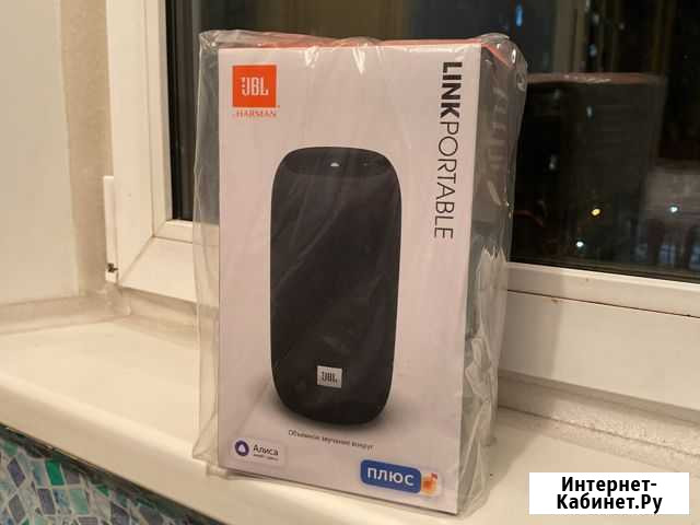 Колонка jbl portable link с Алисой Ульяновск - изображение 1