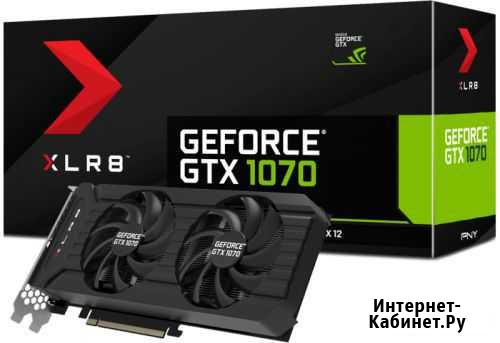 Видеокарта PNY GeForce GTX1070 8gb Березники - изображение 1