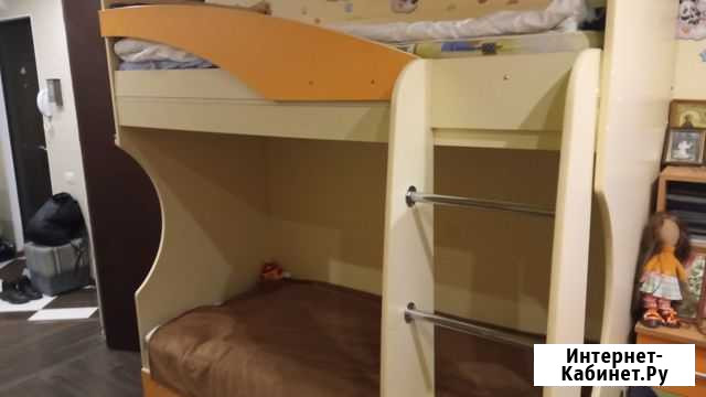 Двухъярусная кровать, выдвижная кресло кровать Слободской - изображение 1