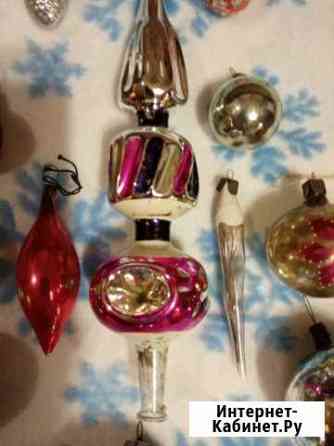 Елочные игрушки Верхушка СССР Тула