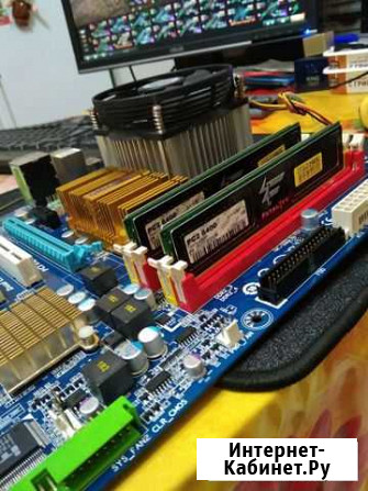 Gigabyte GA-EP43-DS3+Q6600 4ядра+6гбддр2 Старый Оскол - изображение 1