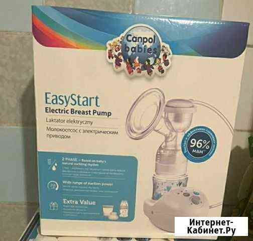 Молокоотсос электрический новый canpol babies easy Красногорск