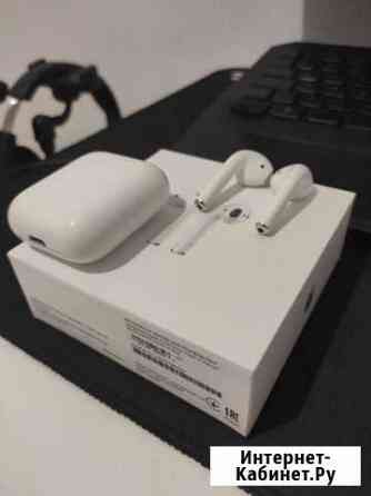 Наушники Airpods (оригинал: чек, гарантия DNS) Пушкино