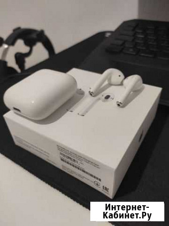 Наушники Airpods (оригинал: чек, гарантия DNS) Пушкино - изображение 1