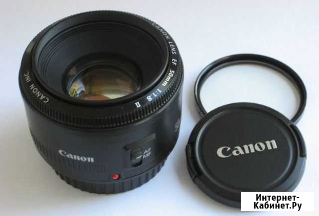 Объектив Canon EF 50mm f/1.8 II Самара - изображение 1