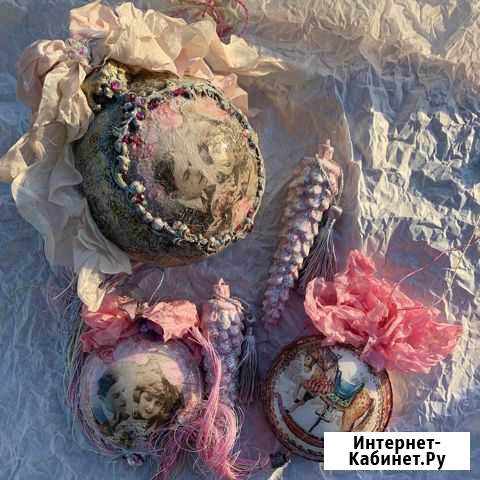 Набор елочных игрушек в подарочной коробке Санкт-Петербург - изображение 1
