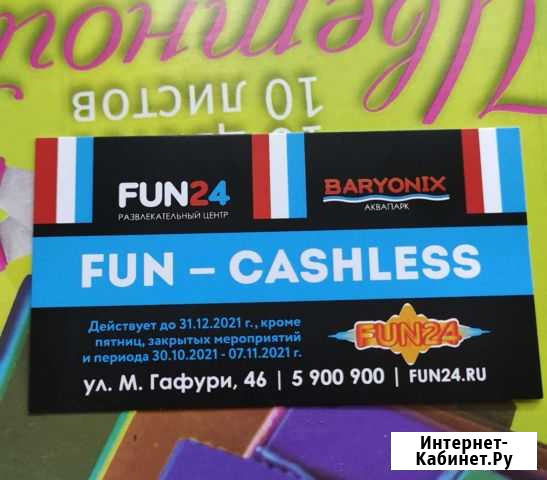 Билет в Fun 24 Казань - изображение 1