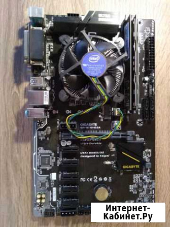Материнская плата LGA1151 + процессор + озу DDR4 Ковров - изображение 1