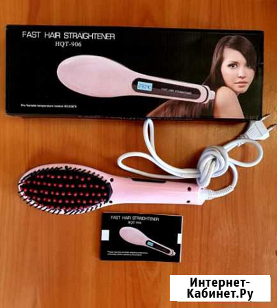 Расческа выпрямитель Hair Straightener HQT-906 Ангарск - изображение 1