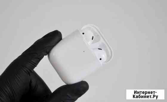 Airpods 2 (1:1) LUX (Гарантия + доставка) Сочи