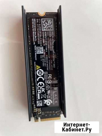 M2 nvme ssd 512gb wd black новый Магнитогорск - изображение 1