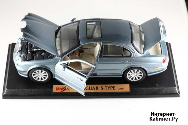 Jaguar S-type 1:18 модель производителя maisto Кострома - изображение 1