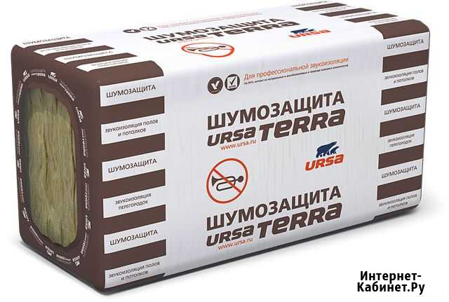 Теплоизоляция ursa Terra 36 PN 1250x610x100 Симферополь - изображение 1