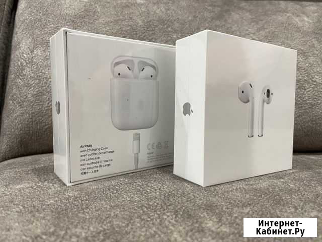 Беспроводные наушники apple airpods 2 новые Нижнекамск - изображение 1
