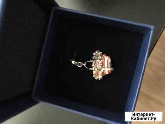 Кулон подвеска Swarovski оригинал серебро Москва