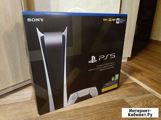 Sony PlayStation 5 Digital Edition +камера+пульт+п Чебоксары - изображение 1