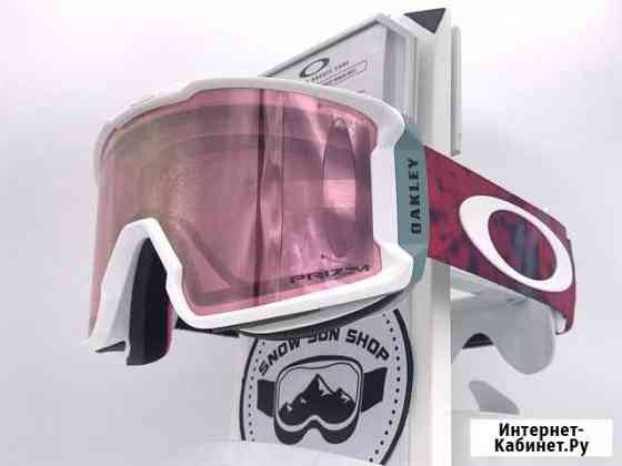 Сноуборд маска Oakley Line Miner XM HI Pink Воронеж