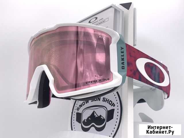Сноуборд маска Oakley Line Miner XM HI Pink Воронеж - изображение 1