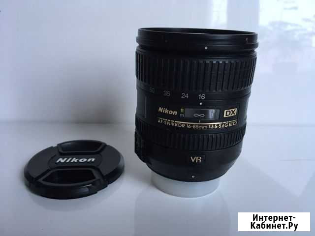 Nikon 16-85mm AF-S DX nikkor объектив Омск - изображение 1