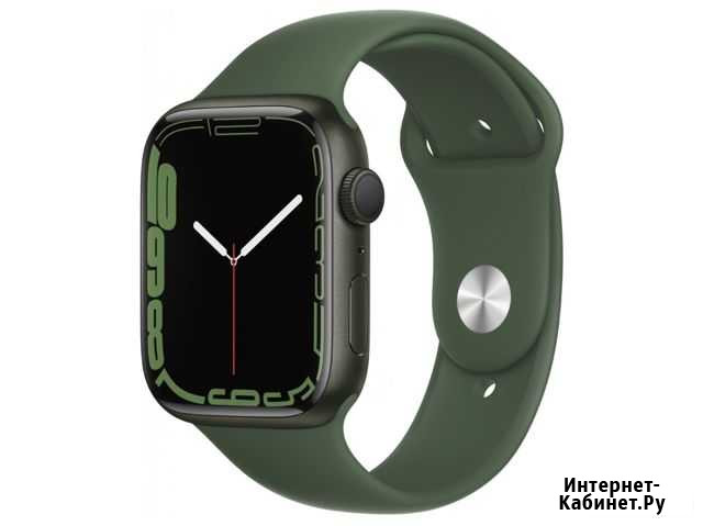 Apple Watch Series 7 GPS 45мм Green новые Чебоксары - изображение 1