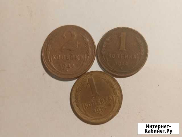 Монеты 1924 года Старая Русса - изображение 1