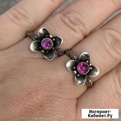 Серебряное кольцо 875 звезда Ростов-на-Дону - изображение 1