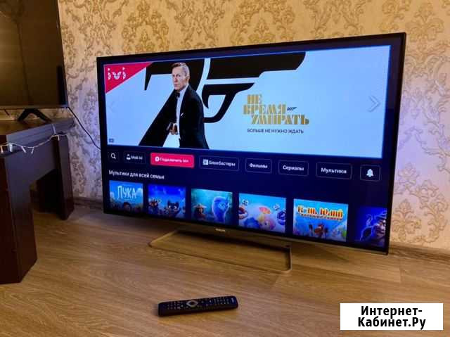 Телевизор philips 50,smart tv, wifi Петрозаводск - изображение 1