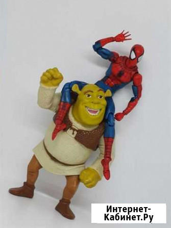 Marvel Legends Шрек Фигурка Марвел DC Spider man Москва - изображение 1